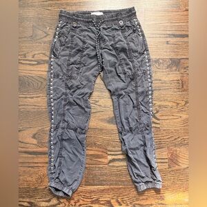 Anthropologie Byron Seamed Utility Joggers